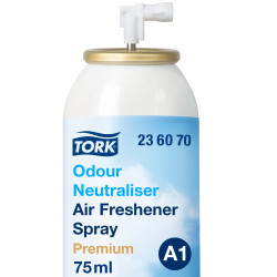 Аерозольний освіжувач повітря Tork Premium для нейтралізації неприємних запахів, 75 мл, 3000 порцій