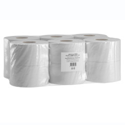 Туалетний папір Katrin Classic Gigant S2 в рулонах Mini Jumbo, білий, 2 шари, 100 м, 1 рулон