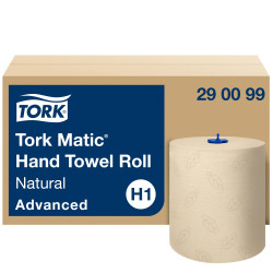 Рушники в рулонах Tork Matic Advanced, натурального кольору, 2 шари, 150 м, 600 листів, 1 рулон