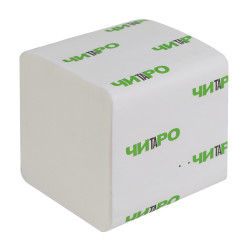 Туалетний папір листовий ЧИТАРО, білий, 2 шари, 200 листів