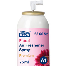 Аерозольний освіжувач повітря Tork Premium з квітковим ароматом, 75 мл, 3000 порцій