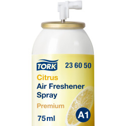 Аерозольний освіжувач повітря Tork Premium з цитрусовим ароматом, 75 мл, 3000 порцій