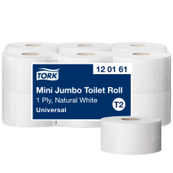 Туалетний папір Tork Universal в рулонах Mini Jumbo, сірий, 1 шар, 240 м, 1 рулон