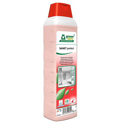 Засіб для видалення вапняного нальоту в санітарній зоні Green Care Professional SANET perfect, 1 л