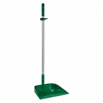 Совок з довгою рукояткою Vikan, зелений, 330 мм