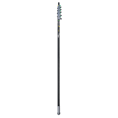 Телескопічна штанга з подачею води Unger HiFlo nLite One Carbon Fibre Pole, карбон, 5 секцій, 8,1 м