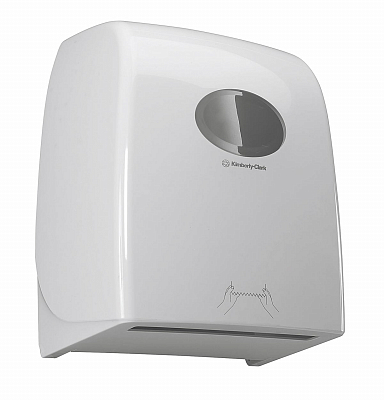 Диспенсер Kimberly-Clark Aquarius для рушників в рулонах, білий