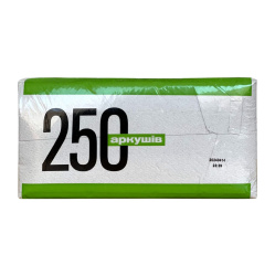 Паперові рушники ЧИТАРО, V-складання, 2 шарові, 250 листів, вторинне волокно