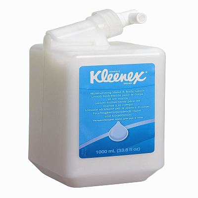 Зволожуючий крем Kimberly-Clark Kleenex для рук та тіла, 1 л