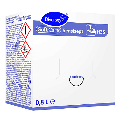 Засіб для миття та дезінфекції рук Diversey Soft Care Sensisept, 800 мл