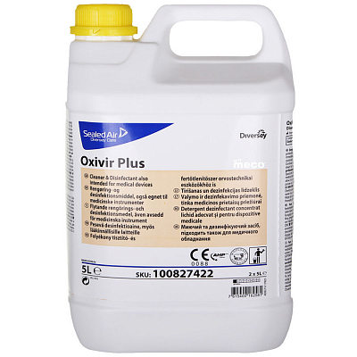 Засіб для миття та дезінфекції поверхонь Diversey Oxivir Plus, 5 л