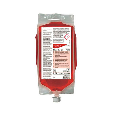 Засіб кислотний для догляду за сантехнікою та поверхнями в гігієнічній зоні Diversey TASKI Sani Cid QS W1d, 2,5 л