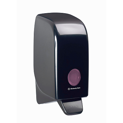 Диспенсер Kimberly-Clark Aquarius для рідкого мила та мила-піни, чорний, 1 л