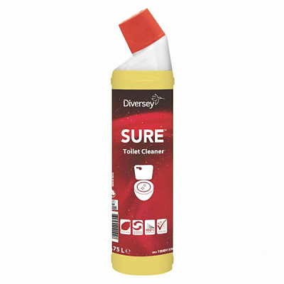 Чистячий засіб для унітазів Diversey Sure Toilet Cleaner, 750 мл