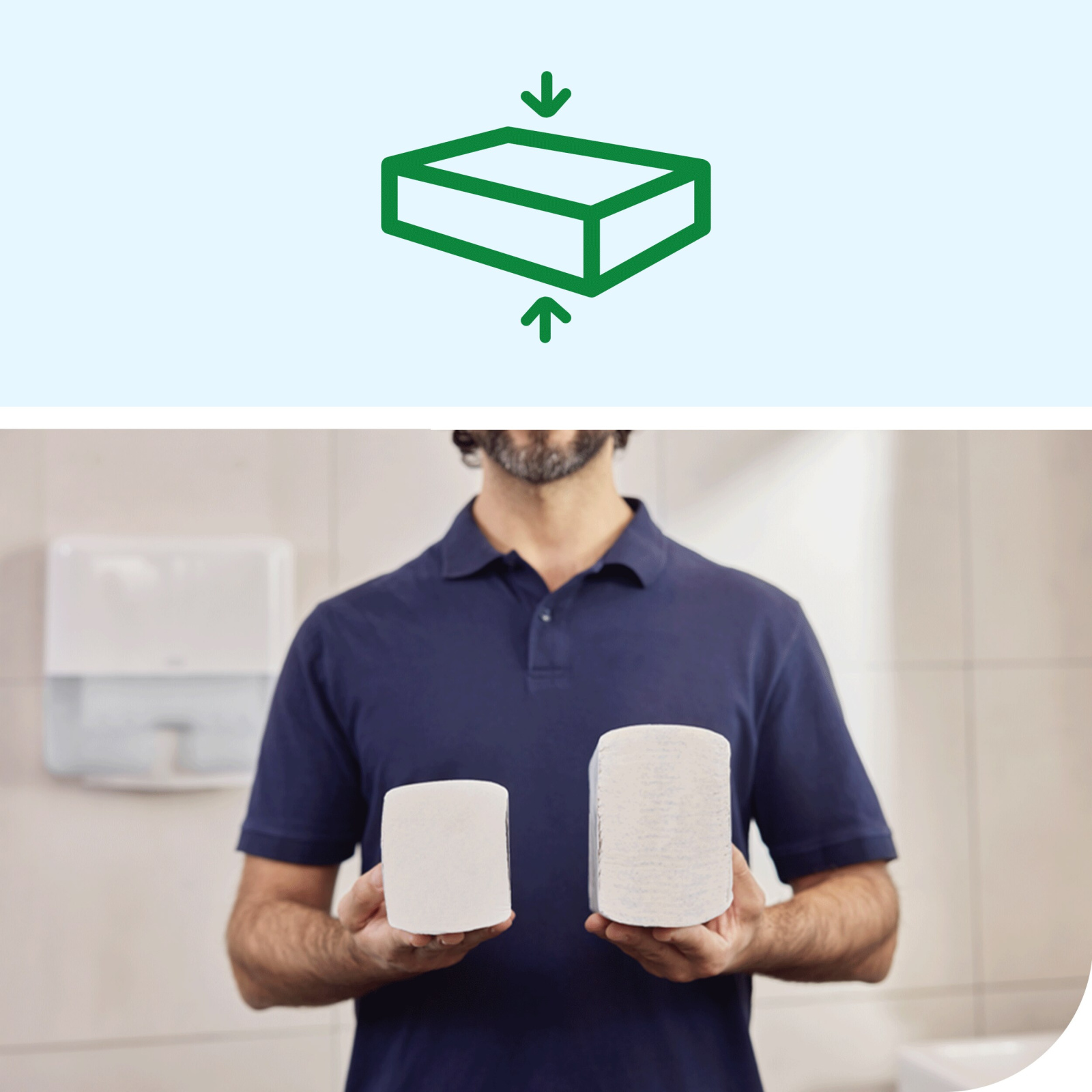 Листові вузькопанельні рушники Tork Xpress Premium Soft складання Multifold, білі, 2 шари, 21х24 см, 225 листів