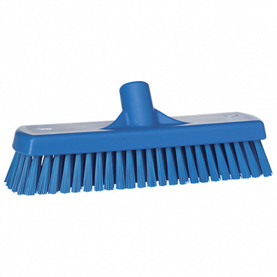 Щітка Vikan для миття підлоги та стін, жорстка, синя, 305 мм