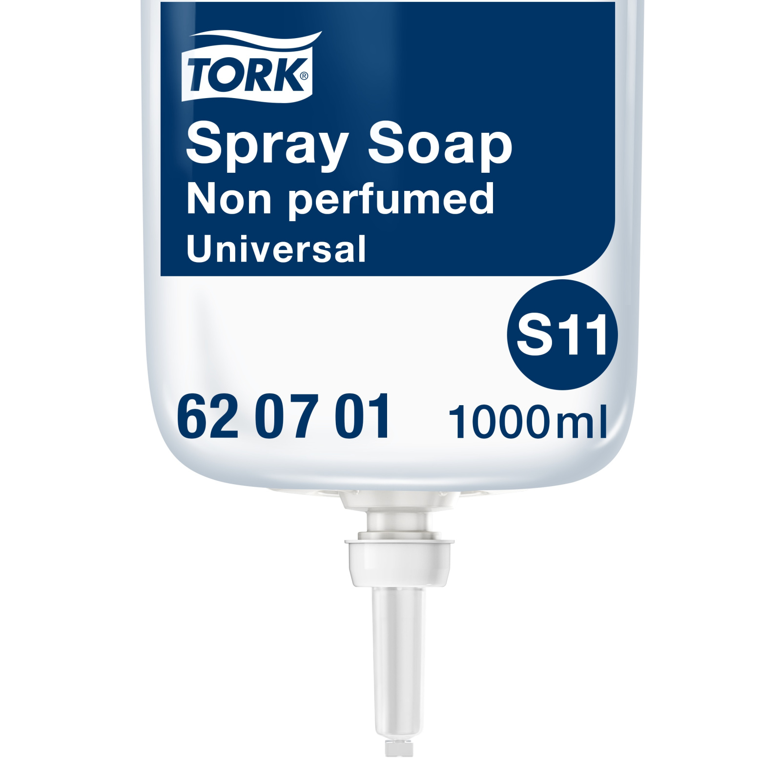 Мило-спрей для рук Tork Universal, без запаху і барвників, 1 л, ≈ 3000 порцій