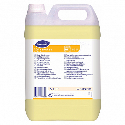 Миючий засіб для кухні Diversey Suma Break up D3.5, 5 л