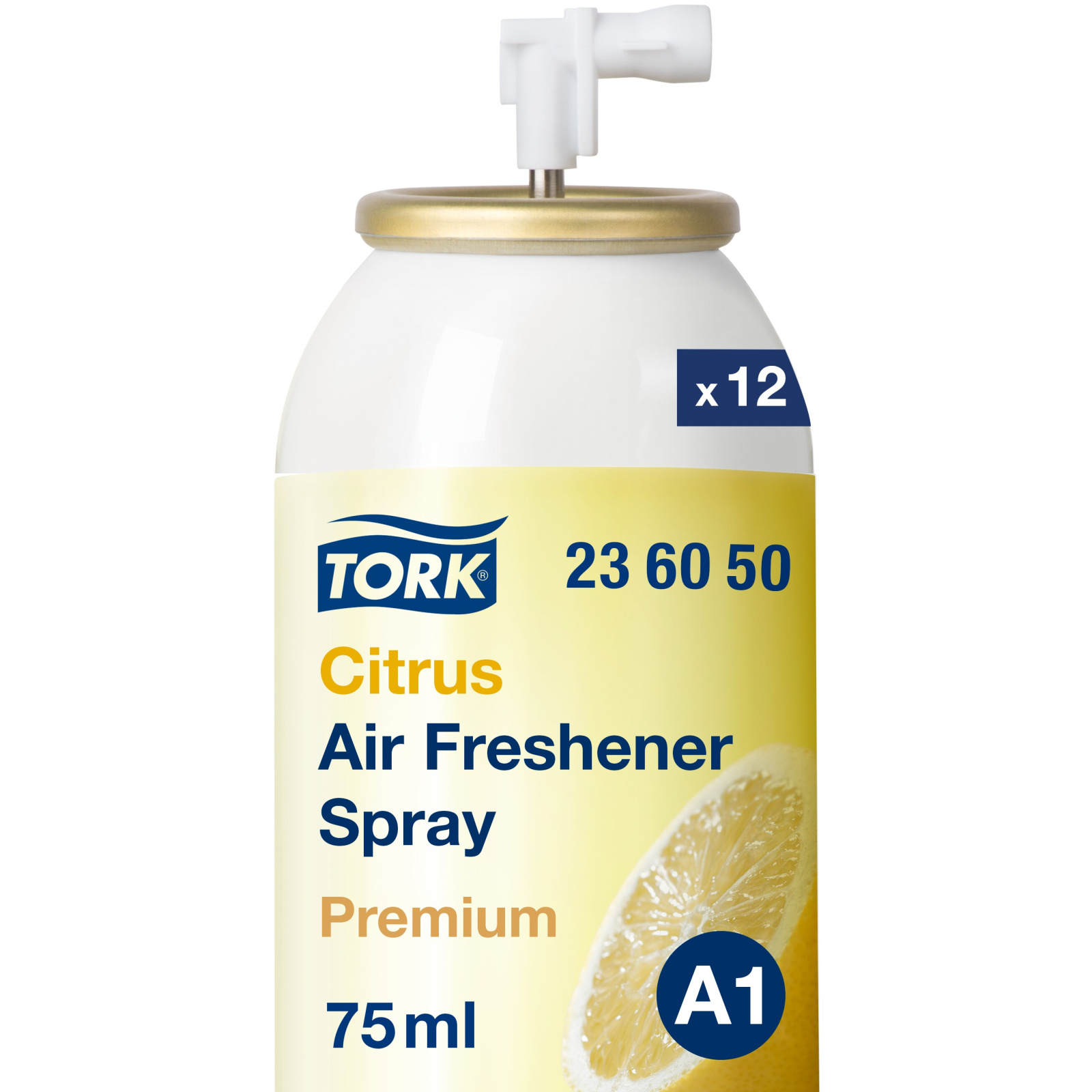 Аерозольний освіжувач повітря Tork Premium з цитрусовим ароматом, 75 мл, 3000 порцій