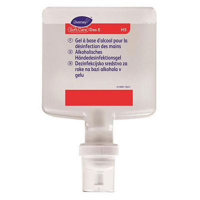 Засіб спиртовий для дезінфекції рук Diversey Soft Care Des E H5, 1,3 л