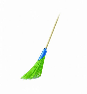 Кругла мітла Filmop для підмітання вулиці, без ручки