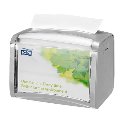 Переносний диспенсер Tork Xpressnap для барних серветок, сірий, на 275 серветок