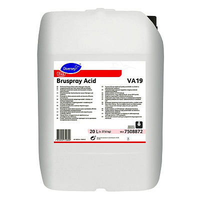 Кислотний засіб Diversey Bruspray Acid VA19, 20 л