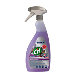 Засіб для миття та дезінфекції поверхонь Diversey Cif Professional 2in1 Cleaner Disinfectant, 0,75 л