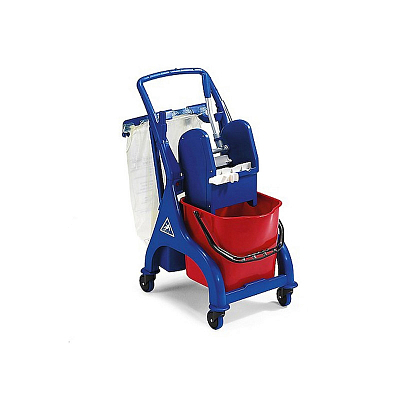 Комплексний візок Filmop Vega для прибирання з роликовим віджимом, 25 л