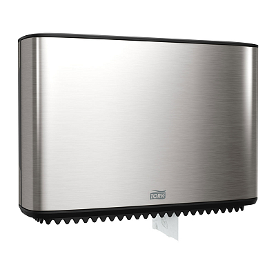 Диспенсер Tork Image Line для туалетного паперу в рулонах Mini Jumbo, на 2 рулони, металевий