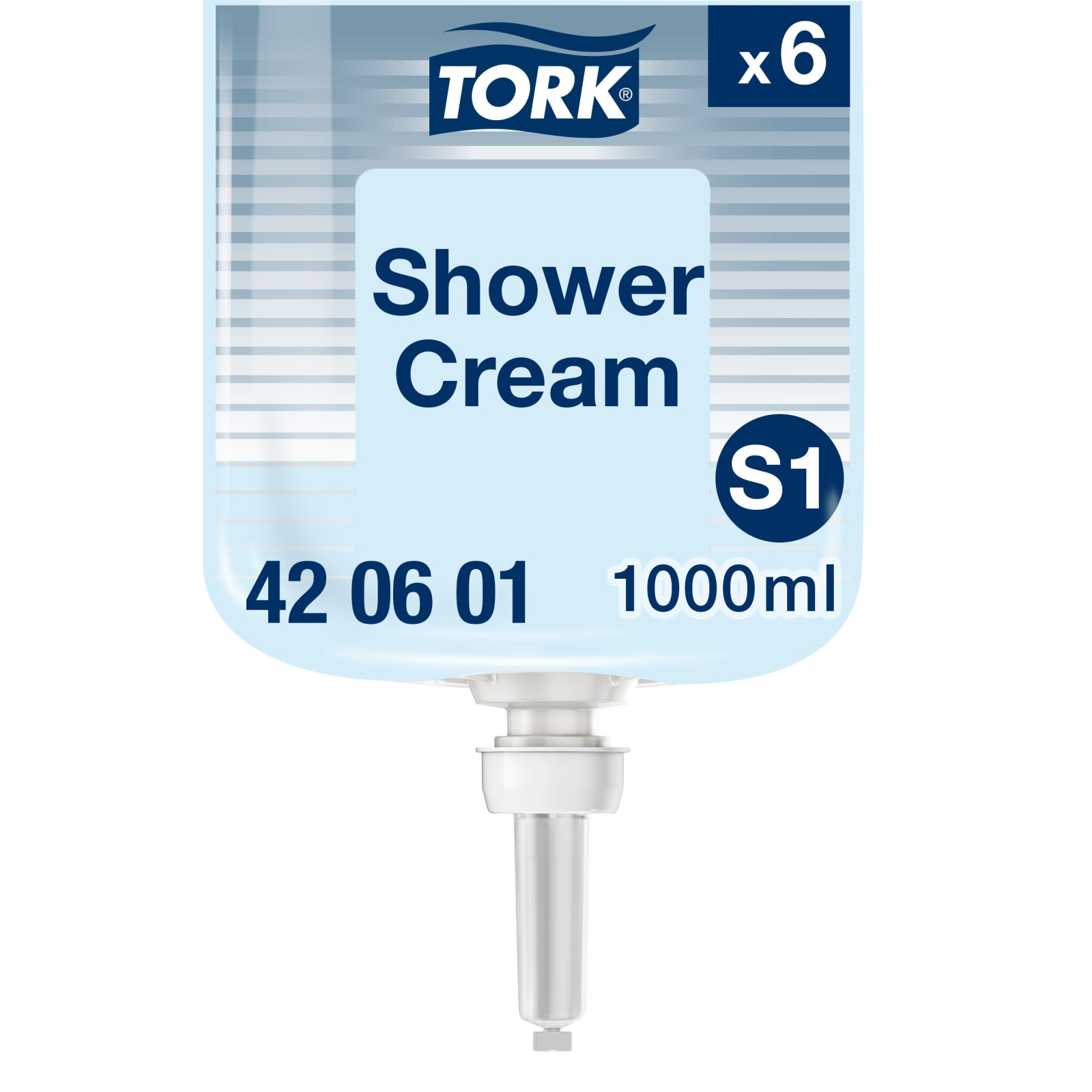 Рідкий крем для душу Tork Premium, 1 л, ≈ 1000 порцій