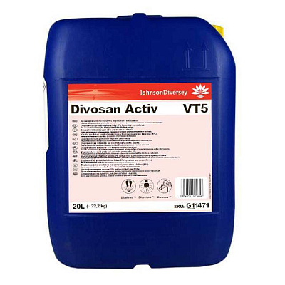 Дезінфікуючий засіб Diversey Divosan Activ VT5, 20 л