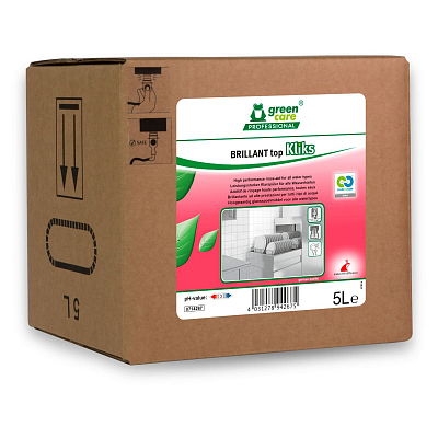 Ополіскувач для посуду в посудомийних машинах Таna BRILLANT top Kliks в умовах середньої і жорсткої води, 5 л