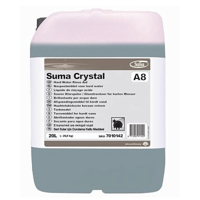 Ополіскувач для посуду Diversey Suma Crystal A8, 20 л