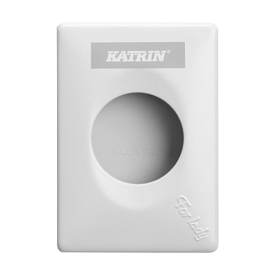 Диспенсер Katrin для гігієнічних пакетів, білий