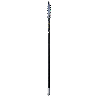 Телескопічна штанга з подачею води Unger HiFlo nLite One Carbon Fibre Pole, карбон, 6 секцій, 9,5 м