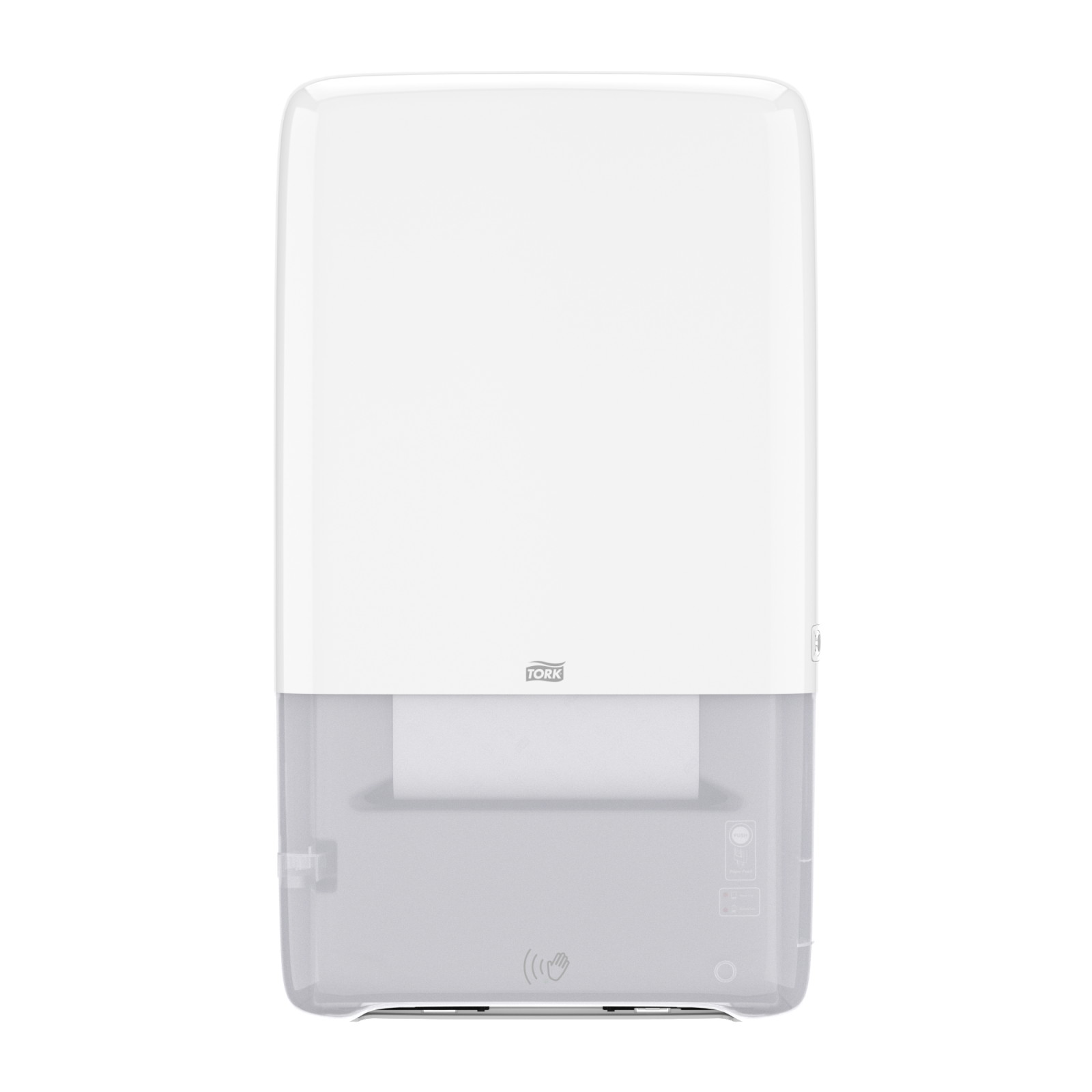 Сенсорний диспенсер Tork PeakServe Elevation для листових рушників з безперервною подачею, білий 