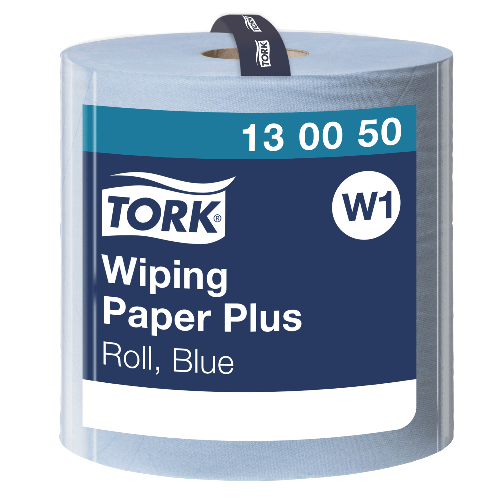 Папір для протирання в рулонах Tork Plus Advanced, блакитний, 2 шари, 510 м, 1500 листів, 1 рулон