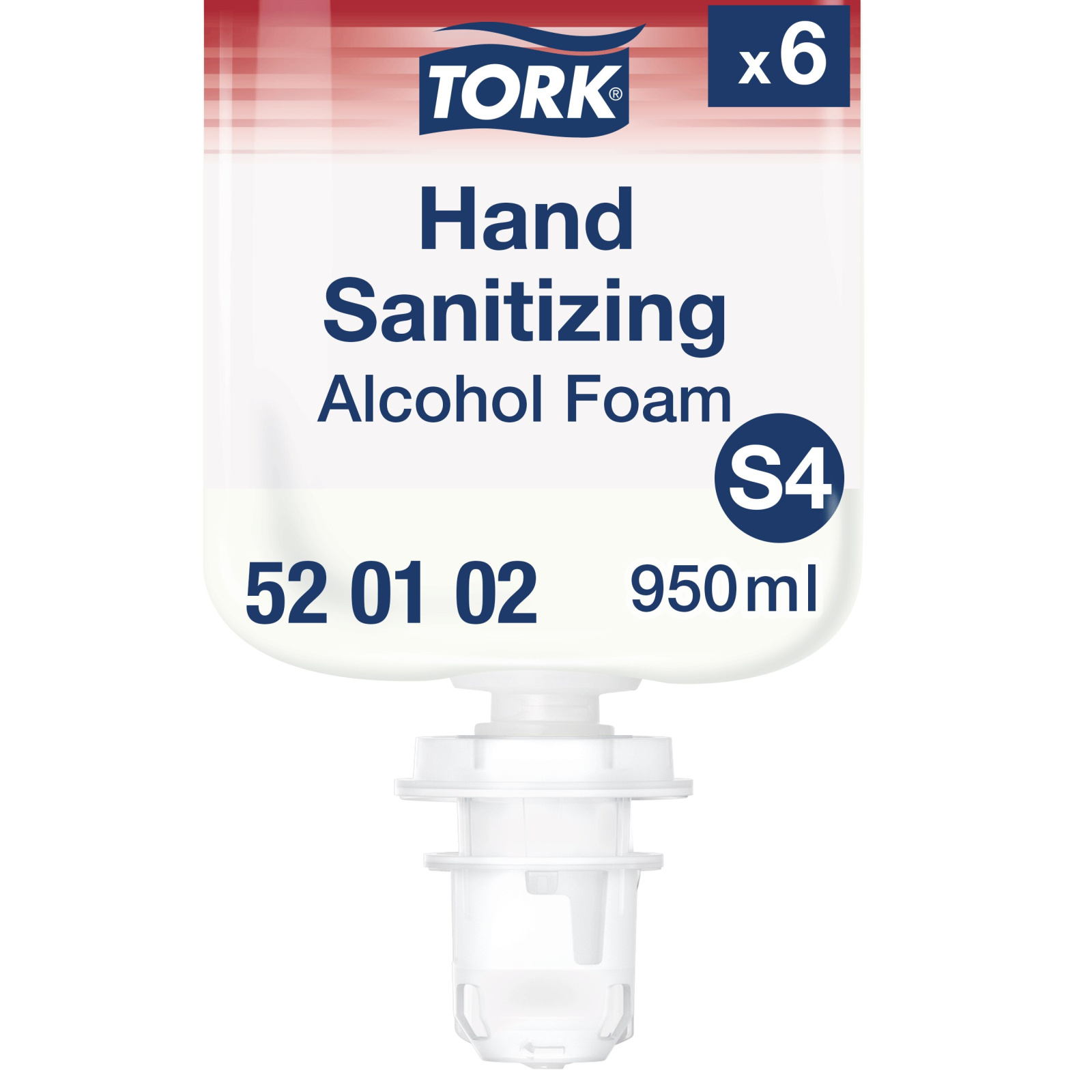 Мило-піна для дезінфекції рук Tork Premium на основі спирту, 950 мл