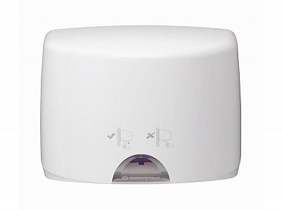 Диспенсер Kimberly-Clark Aquarius для матеріалу для протирання в рулонах з центральною витяжкою, білий