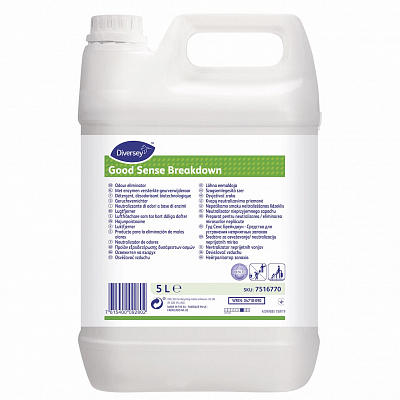 Нейтралізатор та освіжувач повітря Diversey Good Sense BreakDown, 5 л