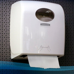 Рушники в рулонах Kimberly-Clark Scott Slimroll, білі, 1 шар, 165 м, 1 рулон
