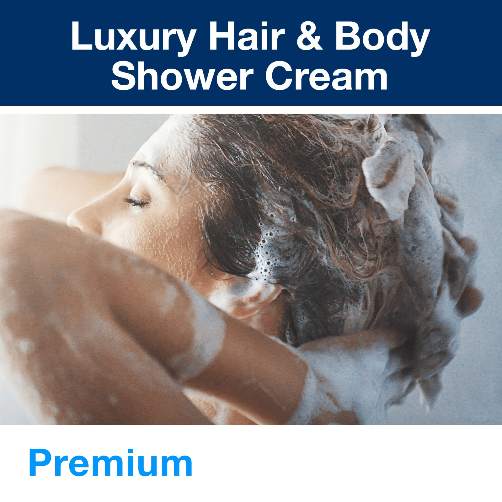 Мило-крем для душу Tork Luxury Premium для тіла і волосся, 1 л, ≈ 1000 порцій