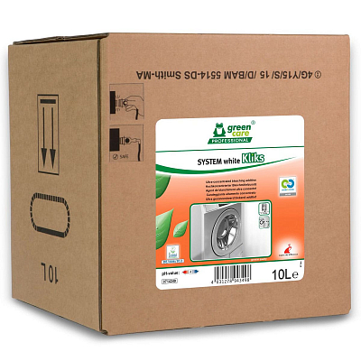 Рідкий відбілювач на основі кисню Green Care Professional SYSTEM white Kliks, 10 л