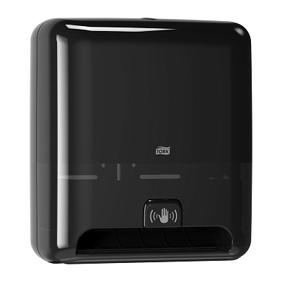 Диспенсер Tork Matic Elevation для рушників в рулонах з сенсором Intuition, чорний