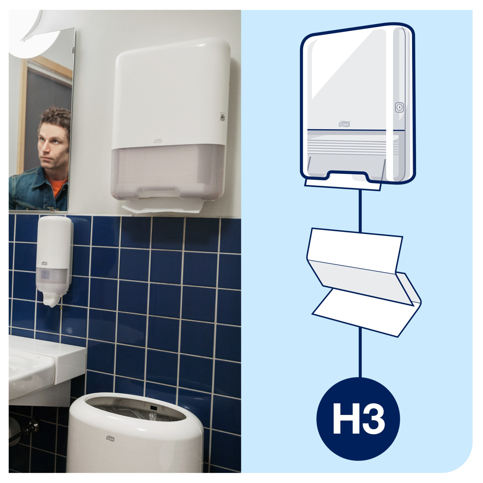 Листові рушники Tork Premium Extra Soft Singlefold складання Z, білі, 2 шари, 23х22,6 см, 200 листів