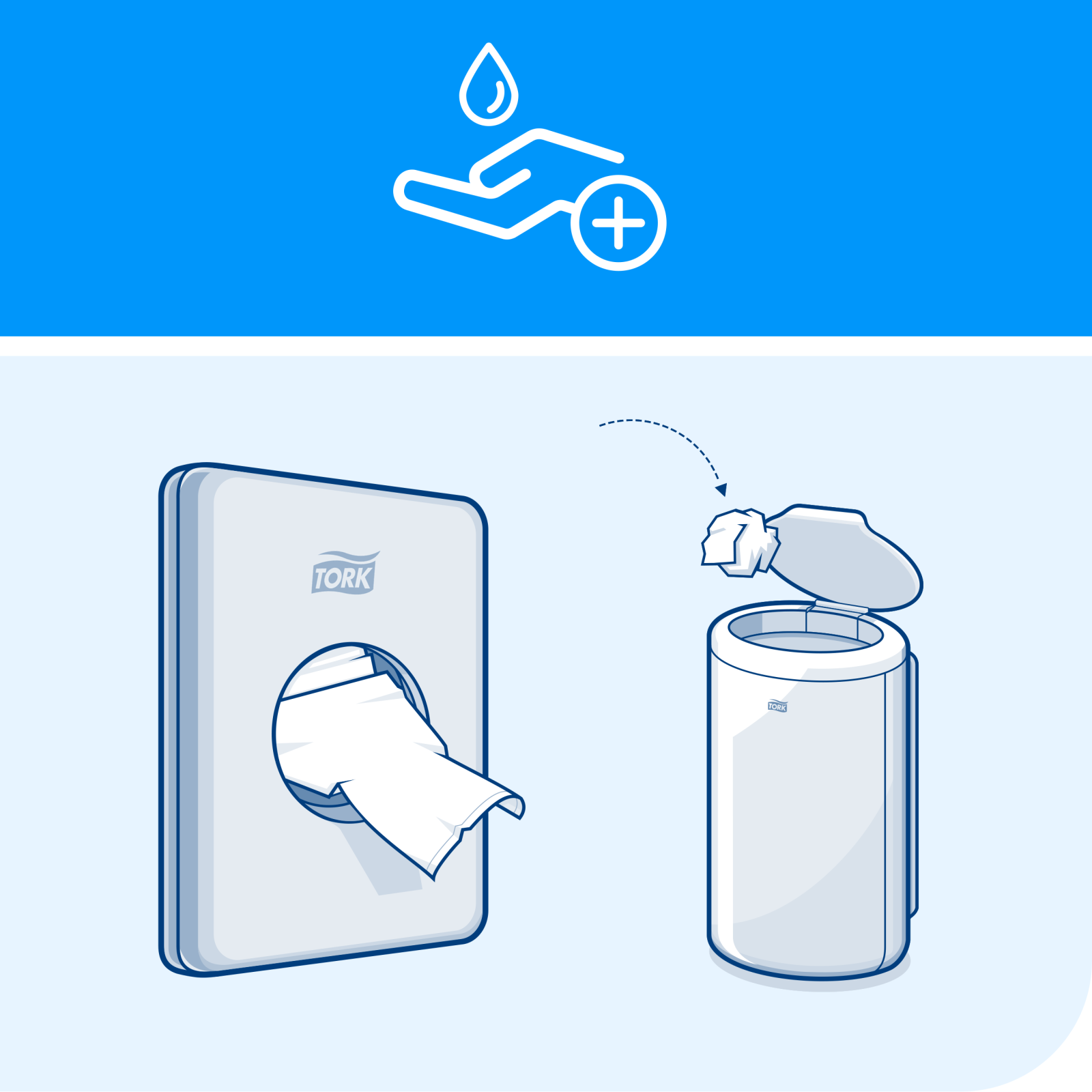 Гігієнічні пакети Tork Premium, білі, 25 шт