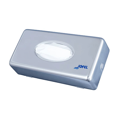 Диспенсер для косметичних серветок Jofe Futural, нержавіюча сталь, глянсовий