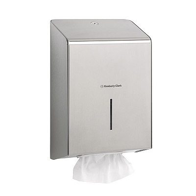 Диспенсер Kimberly-Clark для листових рушників, металевий