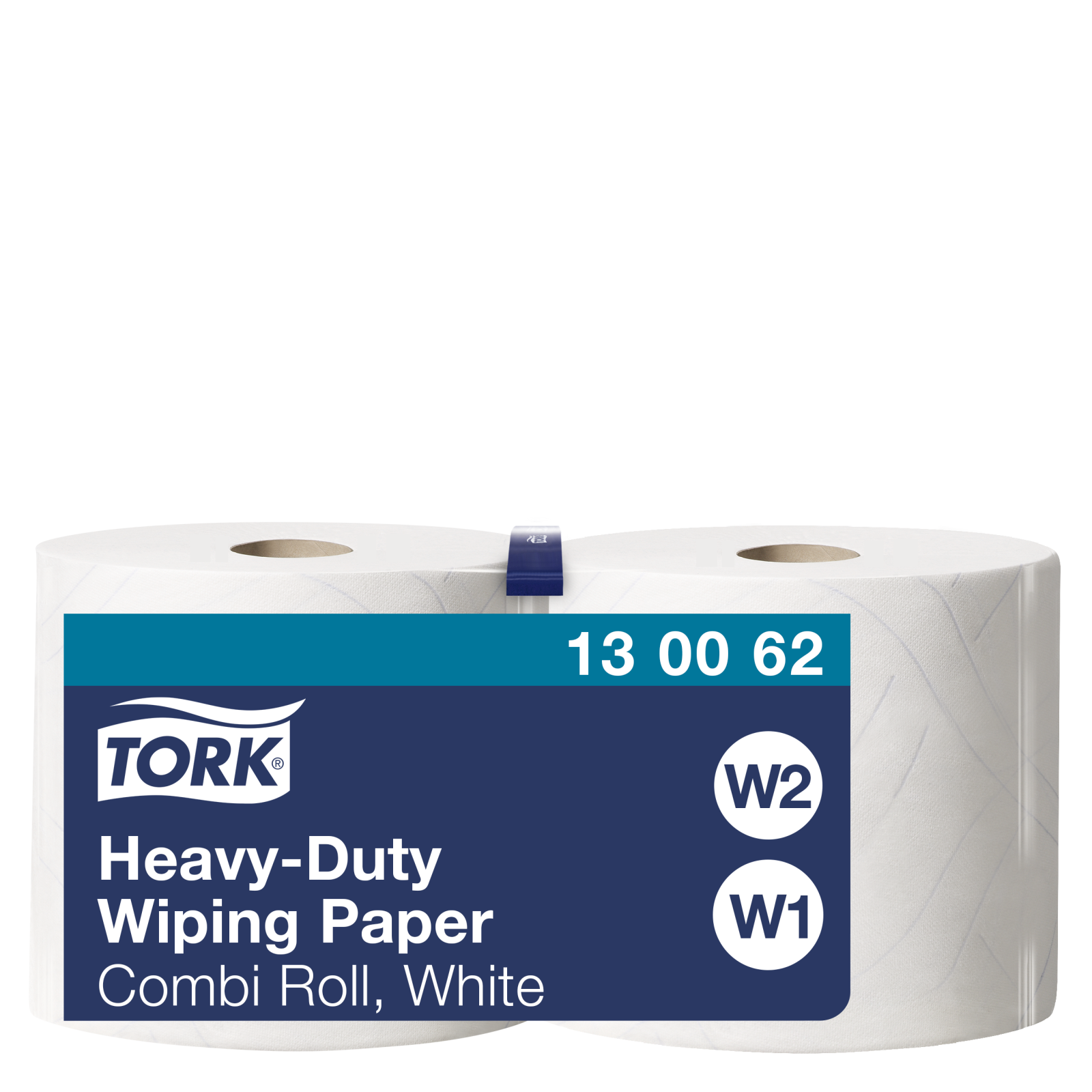 Папір для протирання в рулонах Tork Advanced підвищеної міцності, білий, 2 шари, 170 м, 500 листів, 1 рулон